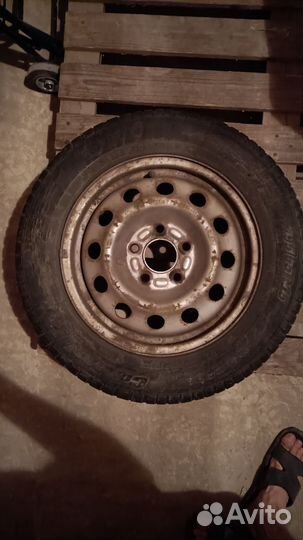 Колеса летние r15 114,3x5 на стальных дисках