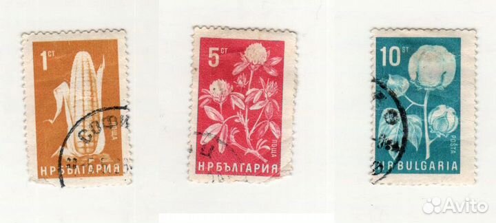 Марки Болгария Афганистан