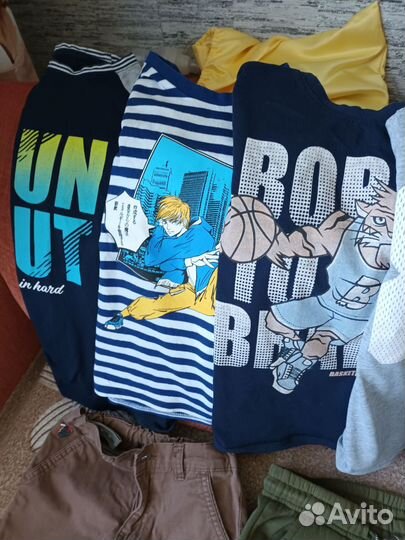 Пакет вещей для мальчика 128 134