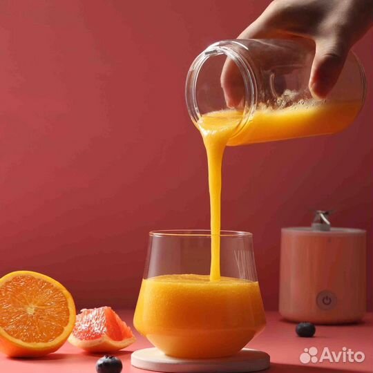 Портативный блендер (Можно брать с собой везде)