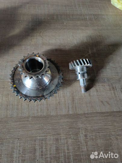 Шестерня цепи тнвд D4CB, шестерня масляного насоса