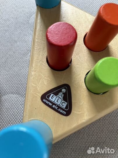 Развивающая игрушка стучалка-сортер ELC