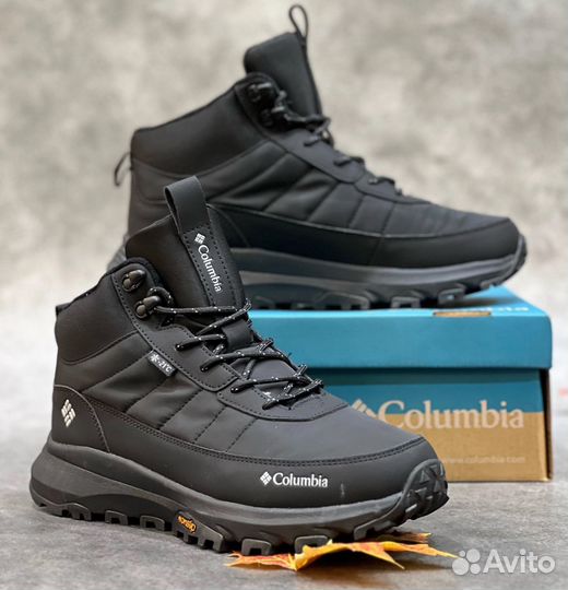 Columbia Gore-Tex осень-зима в черном цвете