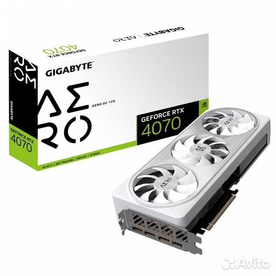 RTX4070 aero OC 12GB gddr6X 192-bit DPx3 hdmi (GV