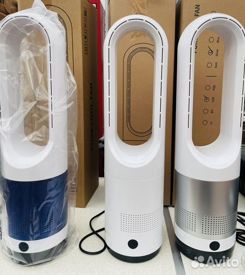 Вентилятор напольный с функцией очистки воздуха