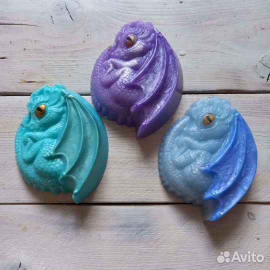 Дракон. Сувенирное мыло ручной работы