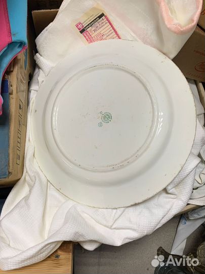 Старинная тарелка