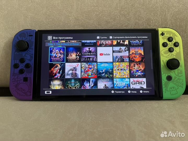 Nintendo switch oled splatoon 3