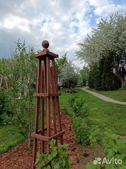 Опора для растений, обелиск для клематисов