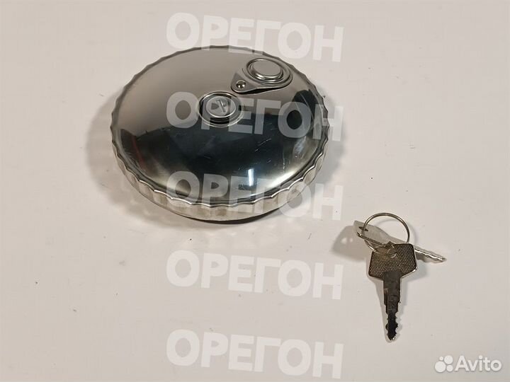 Крышка бака топливного 80 хром с ключом 21776807