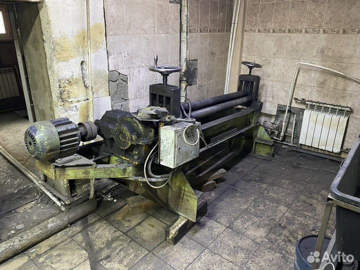 Вальцы трехвалковые бу