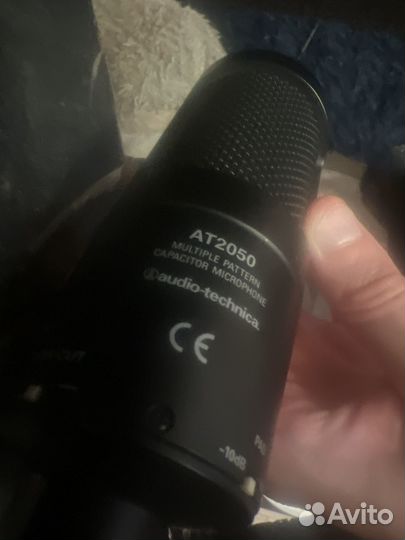 Студийный микрофон профессиональный AT 2050