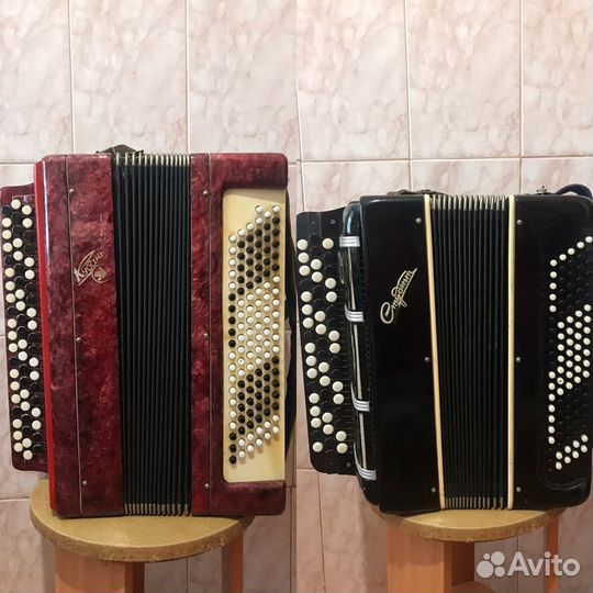 Баяны, аккордеоны