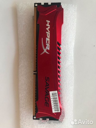 Kingston Hyperx Savage озу 2 шт. по 4 гб