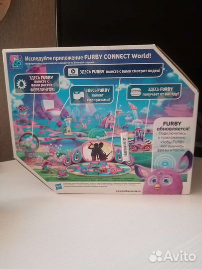 Furby connect ферби коннект голубой