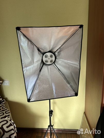 Софтбокс на 4 лампы