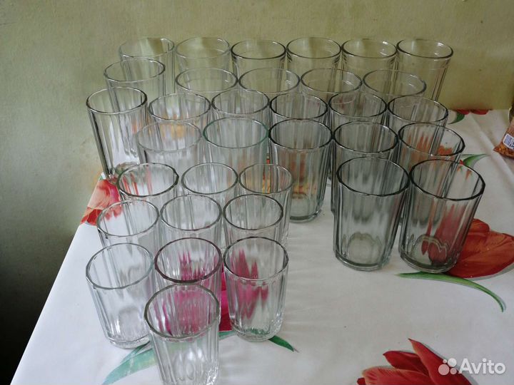 Стаканы граненые СССР