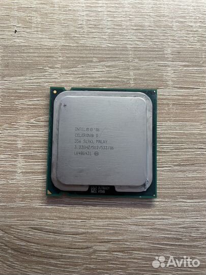 Процессоры intel celoron d 356 и 326