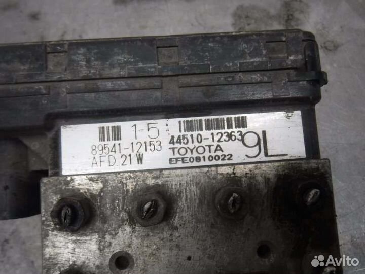 Блок abs Toyota Corolla 124 правый руль 1NZ 2006