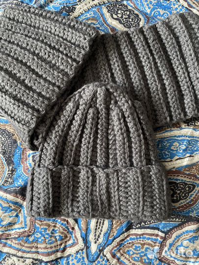 Комплект шапка и шарф