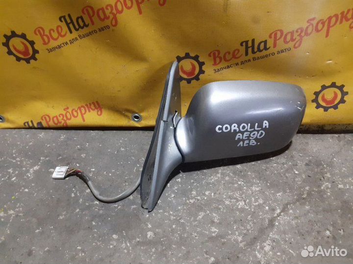 Зеркало левое Toyota Sprinter хэтчбэк 2E 1987