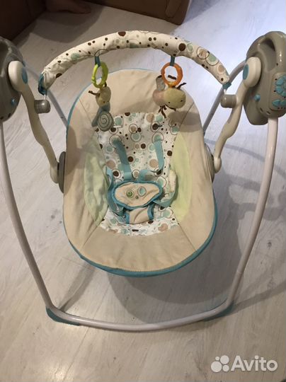 Детские электронные качели для новорожденных