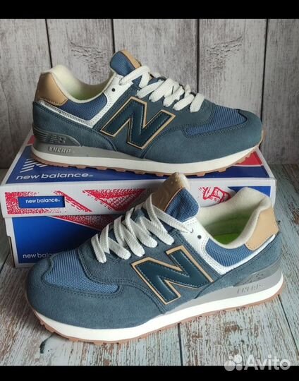 Кроссовки мужские осенние замшевые NEW balance 574