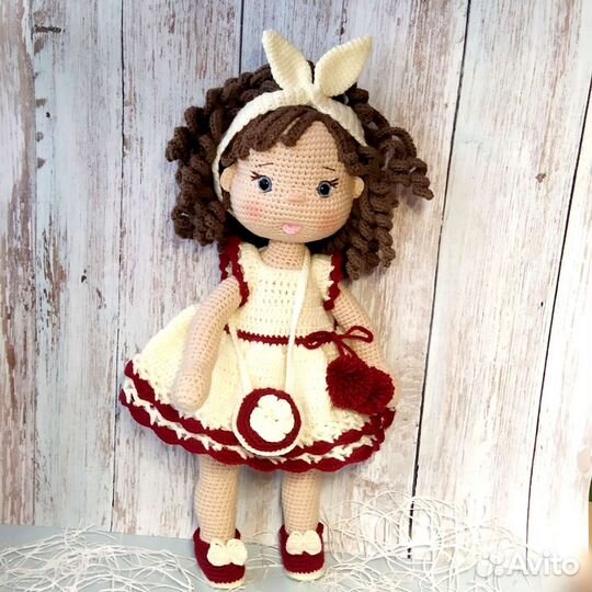 Кукла, вязанная игрушка