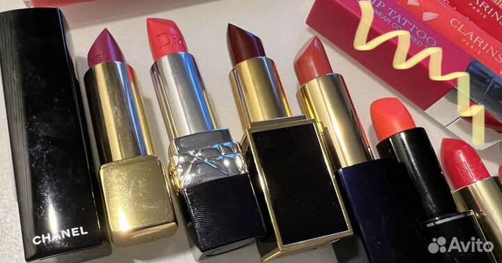 Помады блески Chanel EL CD Givenchy Shiseido
