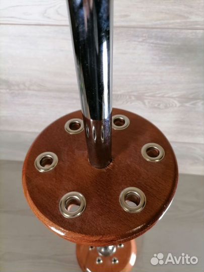 Деревянная подставка для 6 шампуров