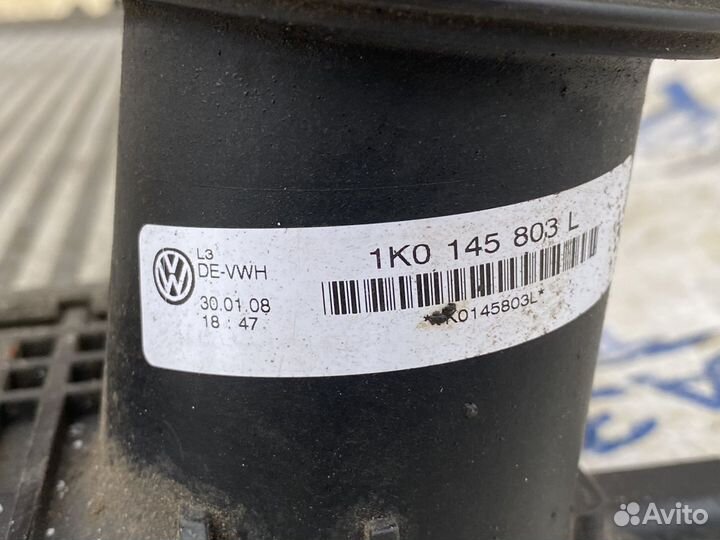 Радиатор интеркулера Джетта 5 Гольф 5