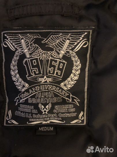 Куртка парка Alpha industries новая