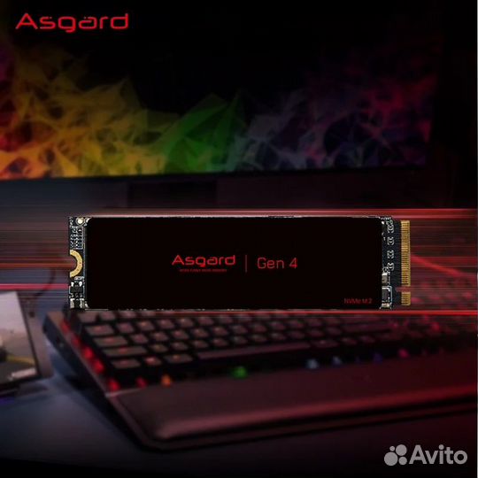 SSD Asgard M2 PCIe 4,0 Lite 2Tb (BOX) новый