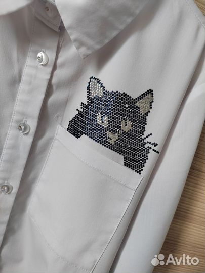 Блузка школьная 152