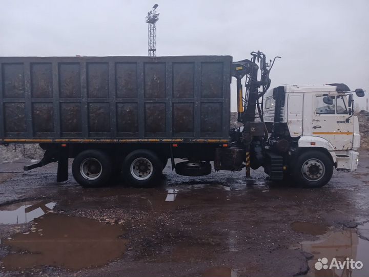 КАМАЗ 65115 с КМУ, 2019