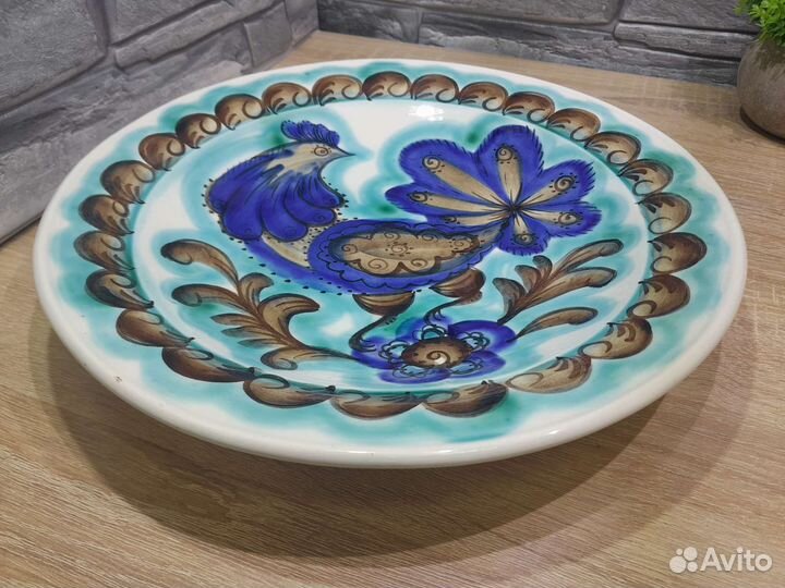 М.19648 Настенная тарелка зик Жарптица