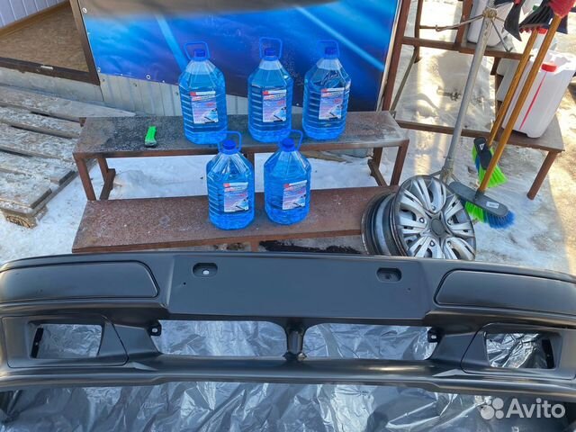 Бампер передний ваз 2114 sport люкс некрашеный