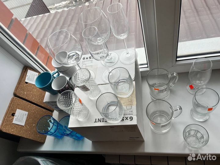 Бокалы, фужеры IKEA