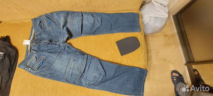 Мотоджинсы мужские 54 - 56 р-р