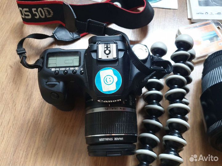 Зеркальный фотоаппарат canon 50d