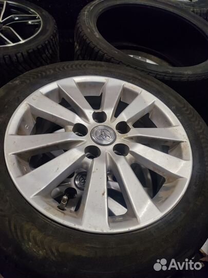 Тойота R16 ориг 5/114 4 шт без шин 4шт