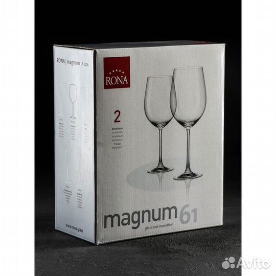Набор бокалов для вина Magnum, 610 мл, 2 шт