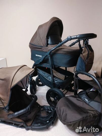 Коляска 3 в 1 Sonic plus