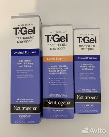 Шампунь t/gel neutrogena, t/sal, при псориазе