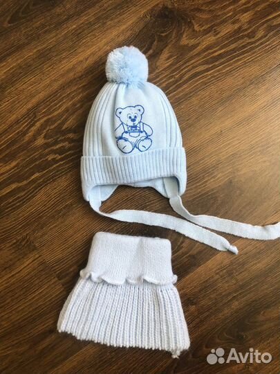 Шапка и снуд для мальчика