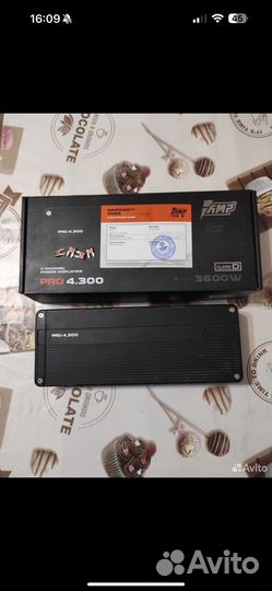 Усилитель amp pro 4.300