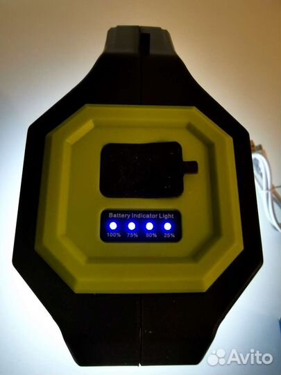 Большой туристический фонарь солнечный