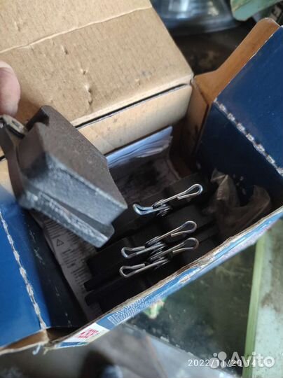 Задние колодки Audi vw golf