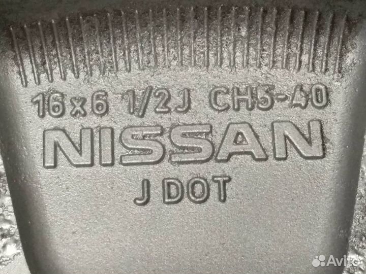 Диски R16 Nissan Qashqai X-Trail Juke 4 шт