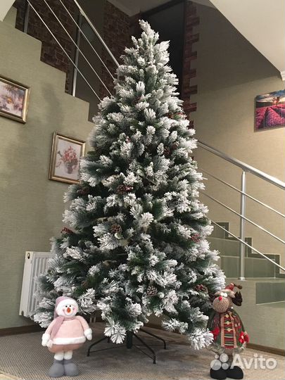 Елка искусственная заснеженная 240 см